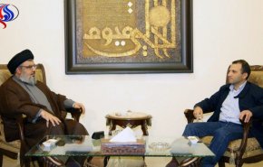 «جبران باسیل» با دبیرکل حزب الله دیدار کرد
