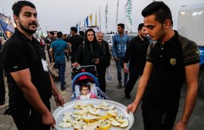 پذیرایی از زائران پیاده کربلا