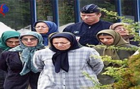 عکس بازداشت مریم رجوی در فرانسه
