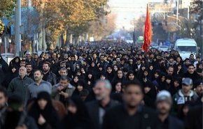 پیاده روی جاماندگان اربعین حسینی(ع) در تهران