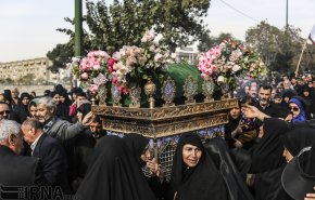 پیاده روی اربعین حسینی در تهران + تصاویر