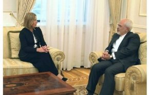  ظریف و موگرینی در حاشیه کنفرانس امنیت آسیای مرکزی دیدار کردند