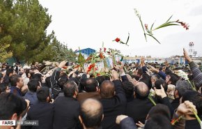 استقبال از پیکر شهید مدافع حرم وحید فرهنگی