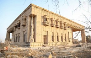 کاخ صدام پس از فرار داعش