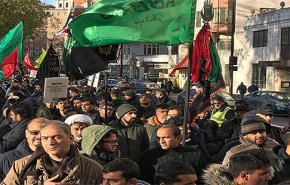 برگزاری راهپیمایی پرشور اربعین حسینی (ع) در قلب لندن