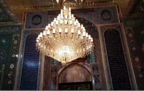 ویدیو؛ لحظه وقوع زلزله در حرم مطهر امامین عسکریین