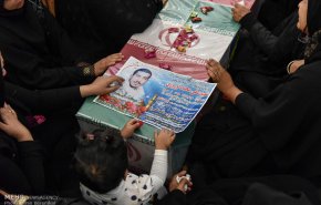 ورود پیکر ۵ شهید نیروی انتظامی به شیراز
