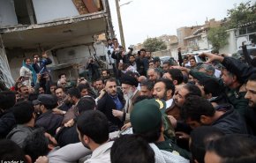 حضور رهبر انقلاب در منطقه زلزله زده سرپل ذهاب