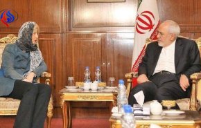 هلگا اشمید با ظریف دیدار کرد