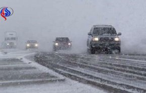 کولاک شدید البرز را فرا گرفت