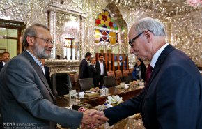 دیداررئیس گروه روابط با ایران در پارلمان اروپا با رئیس مجلس