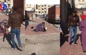 بالفيديو.. مشاجرة عنيفة بين سيدتان على موقع تسولهما!