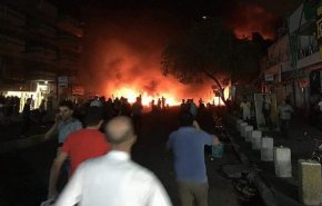 ۴۵ شهید و زخمی در حمله انتحاری در منطقه «نهروان» عراق