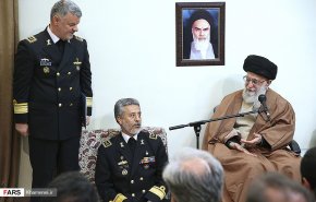 تصاویر/ دیدارفرماندهان نیروی دریایی ارتش با فرمانده کل قوا