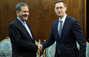 دیدار وزیر اقتصاد مجارستان با جهانگیری