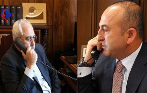 اوغلو يعد ظريف بمتابعة حادث استشهاد حارس حدود ايراني