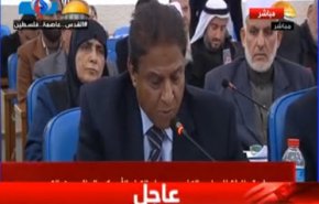 برگزاری جلسه اضطراری شورای قانونگذاری فلسطین در غزه پیرامون تصمیم ترامپ