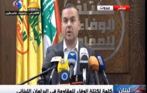 فراکسیون حزب‌الله: گزینه مقاومت، تنها راه بازگرداندن حقوق فلسطینیان 