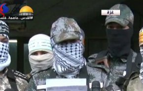 گروه های مقاومت فلسطینی در غزه: در برابر اشغالگران سلاح بردارید + فیلم