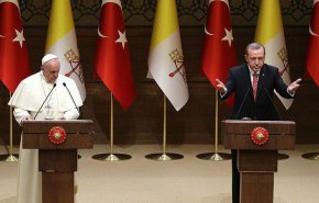 تماس تلفنی اردوغان و پاپ درباره وضعیت قدس