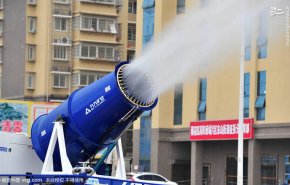 تصاویر/ راهکار جالب چینی‌ها برای آلودگی هوا!