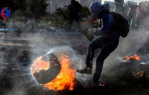 درگیری فلسطینی ها با اشغالگران صهیونیست در جنوب و شمال کرانه باختری
