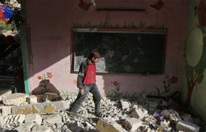 حمله نیروهای تروریستی به مدرسه ای در حلب 
