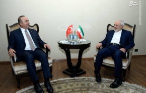 دیدار ظریف با وزیر امور خارجه ترکیه