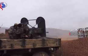 مشاهد لعمليات الجيش السوري في ريف دمشق الجنوبي الغربي