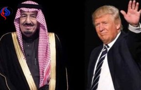 گفتگوی ترامپ و شاه سعودی پس از حمله موشکی به ریاض