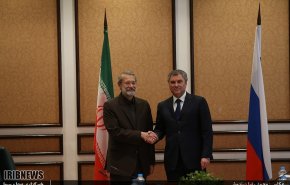 دیدار دکتر لاریجانی با رئیس مجلس روسیه
