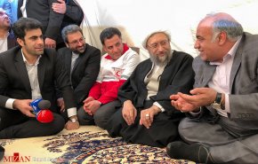 تصاویر/ بازدید رییس قوه قضاییه از مناطق زلزله زده کرمانشاه
