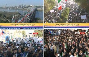ویدیو/ راهپیمایی مردم اهواز ضد اغتشاشات اخیر