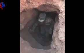 للمرة الاولى: مضافات لداعش تحت الارض في بادية النجف+فيديو