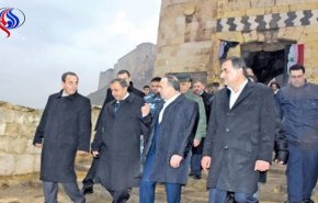 بازدید هیات دولت سوریه از حلب به دستور «بشاراسد»