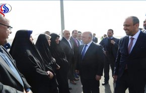 بالصور .. العبادي يصل النجف الاشرف