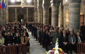 صور.. إقامة أول قداس في تلكيف بحماية الحشد الشعبي
