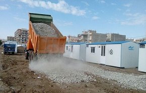 تحویل 12 هزار کانکس به زلزله‌زدگان کرمانشاه
