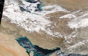 ایران سپیدپوش از نگاه ماهواره‌های ناسا