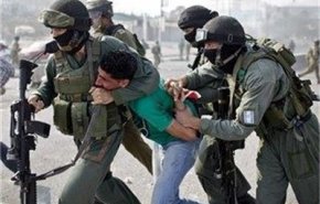 بازداشت  15 فلسطینی در کرانه باختری توسط نظامیان صهیونیست