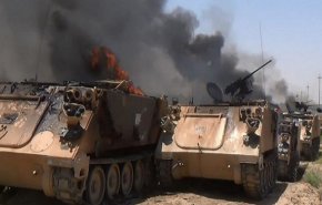 حمله موشکی مبارزان یمن به متجاوزان در جنوب عربستان

