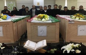 آیین تودیع و بدرقه پیکر دریانوردان سانچی در شانگهای برگزار شد
