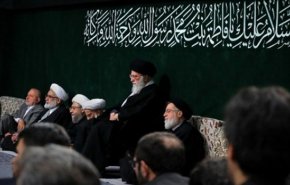 اقامة مراسم ذكرى استشهاد فاطمة الزهراء (س) بحضور قائد الثورة