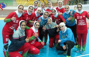 سيدات ايران يتوجن بلقب بطولة غرب أسيا