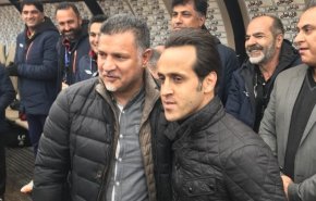 آشتی‌کنان دایی و کریمی در رشت + فیلم