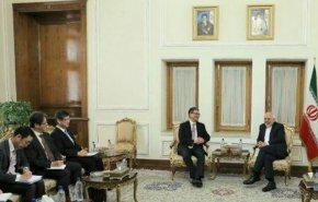 دیدار معاون وزیر خارجه ژاپن با ظریف
