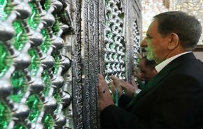 جهانگیری، حرم مطهر امام علی (ع) را زیارت کرد