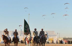 شاهد زفة بالخيول تصنع مشكلة في السعودية 