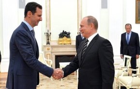 بشار اسد پیروزی پوتین در انتخابات روسیه را تبریک گفت