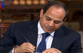 السيسي يعفي مسؤولين كبيرين من منصبيهما 